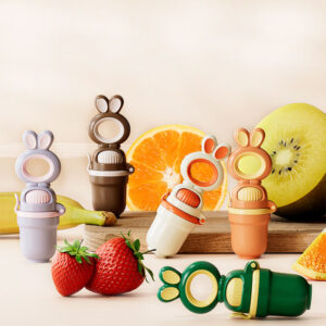 Tinsy Silicone Food Feeder/Fruit Nibbler with Extra Mesh