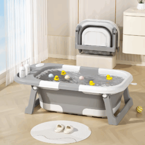 Kids Bath Tub for Baby 0 to 5 Years Foldable Baby Bathtub for Kids