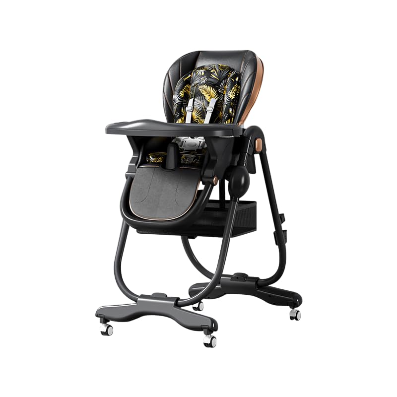 TINSY Classic Baby High Chair | Anti-Skid Base | Feeding Tray Included | Sturdy Frame | Adjustable Tray | Safe Seating | Polypropylene Build | Kids High Chair | Infant Toddler | Black TINSY Classic Baby High Chair | Anti-Skid Base | Feeding Tray Included | Sturdy Frame | Adjustable Tray | Safe Seating | Polypropylene Build | Kids High Chair | Infant Toddler | Black