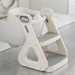 TINSY Premium Baby Potty Training Solutions | Soft PU Leather Comfort | Toddler Toilet Trainer, Potty Seat & Potty Chair | Comfortable, Safe & Easy-to-Clean Design for Kids (Ladder Potty Trainer)