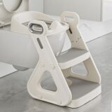 TINSY Premium Baby Potty Training Solutions | Soft PU Leather Comfort | Toddler Toilet Trainer, Potty Seat & Potty Chair | Comfortable, Safe & Easy-to-Clean Design for Kids (Ladder Potty Trainer)