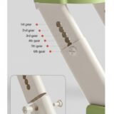 TINSY Potty Training Toilet Seat with Step Stool Ladder for Boys and Girls,Toddler Kid Children Toilet Training Seat Chair with Handles,Height Adjustable,Non-Slip Wide Step