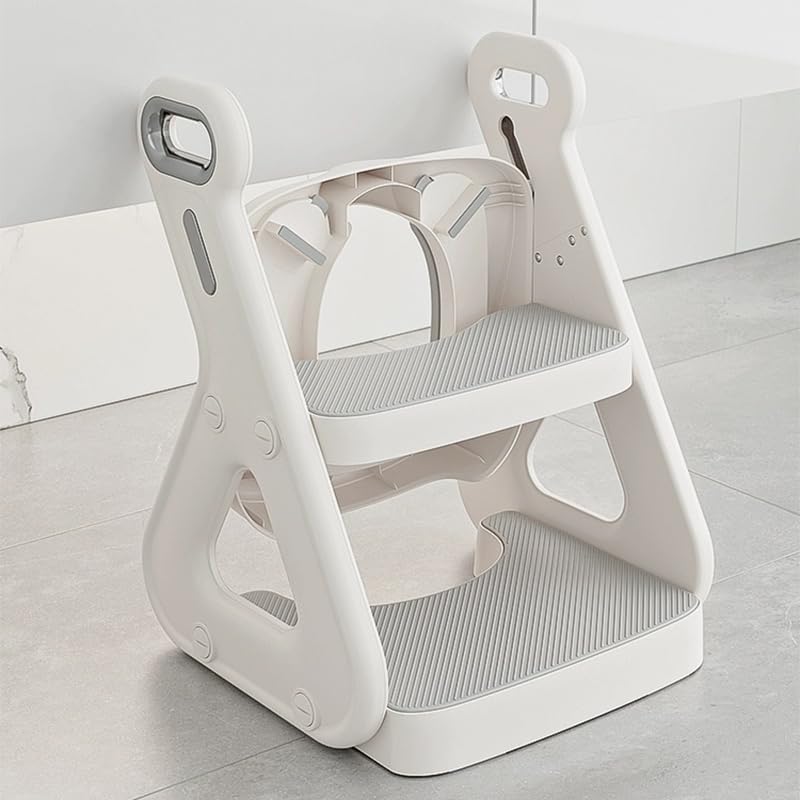 TINSY Premium Baby Potty Training Solutions | Soft PU Leather Comfort | Toddler Toilet Trainer, Potty Seat & Potty Chair | Comfortable, Safe & Easy-to-Clean Design for Kids (Ladder Potty Trainer)