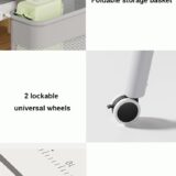 T﻿INSY Baby Changing Station with Bath Tub and Storage | Waterproof Top Panel | Elevated Frame | Nursery Organizer | Easy Cleaning | Infant Changing Table | Compact Design | White