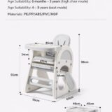 TINSY Multifunction Dining Chair | Contemporary Design | Reinforced Seat Base | Easy-Care Finish | Comfortable Seating | Lightweight Polypropylene Build | Stable Chair | Modern Look