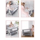 Tinsy FlexiCare 3-in-1 Foldable Baby Bedside Crib