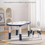 TINSY Kids Table & Chair Set with Storage | Multi-Purpose Study Desk for Kids, Drawing, Reading & Activity Table | Sturdy, Safe & Durable Furniture for Playroom, Bedroom & Learning