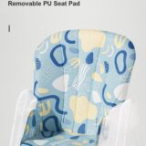 TINSY Baby Adjustable High Chair | Dual Tray System for Feeding | Anti-Slip Feet for Stability | Comfortable Cushion Seat | Boys and Girls