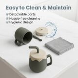 Tinsy Ice Cream Silicone Sippy Cup with Straw
