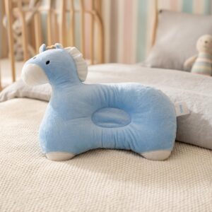 TINSY Kids Pillow - Unicorn Shaped, Soft Plush, Yellow