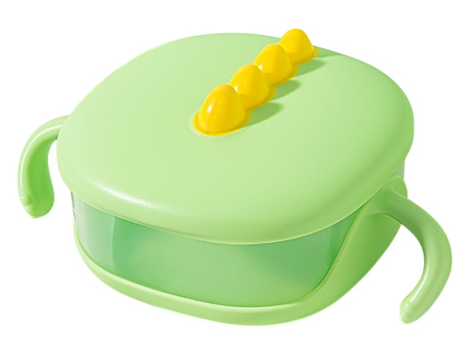 TINSY Baby Lunch Box | Food Storage Container for Snacks Fruits Meals and School Lunch | Reusable Lunch Box with Secure Lid for Babies Toddlers and Kids | Green Tinsy Baby Lunch Box 300 ml