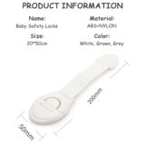 Tinsy Cabinet Strap Locks (Pack of 10)