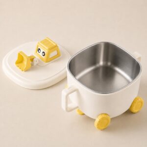 Tinsy Stainless Steel Suction Feeding Bowl