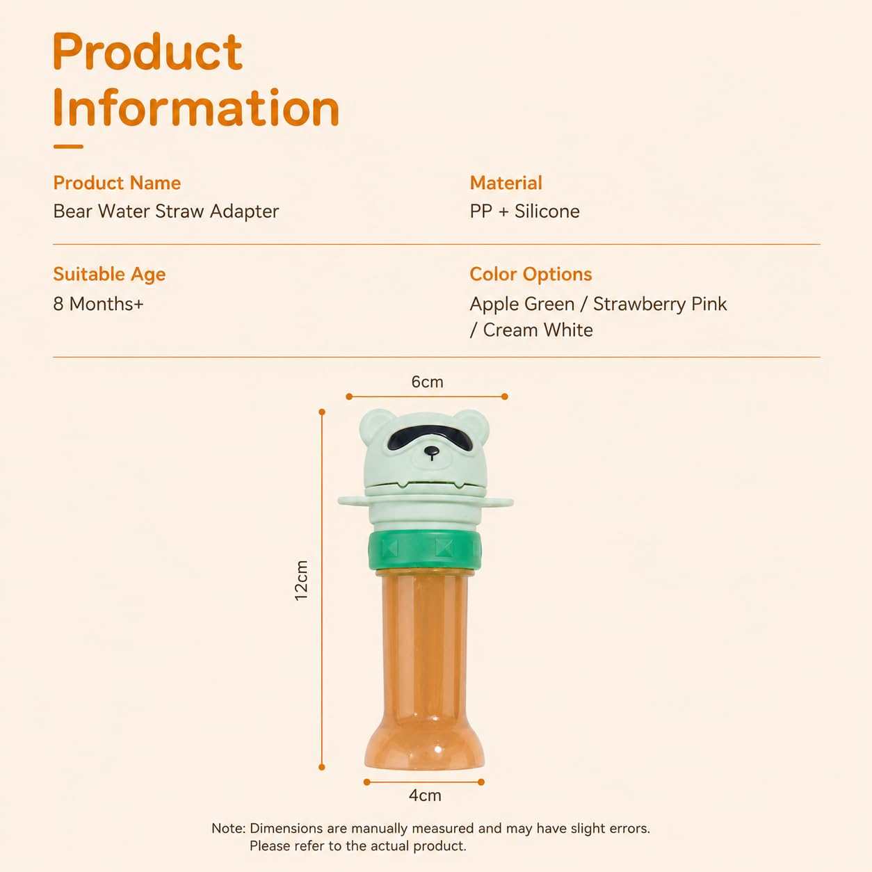 Tinsy Baby Straw for PET Bottles