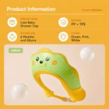 Tinsy Baby Shower Cap with Splash Guard