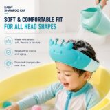Tinsy Baby Shower Cap with Eye Protection
