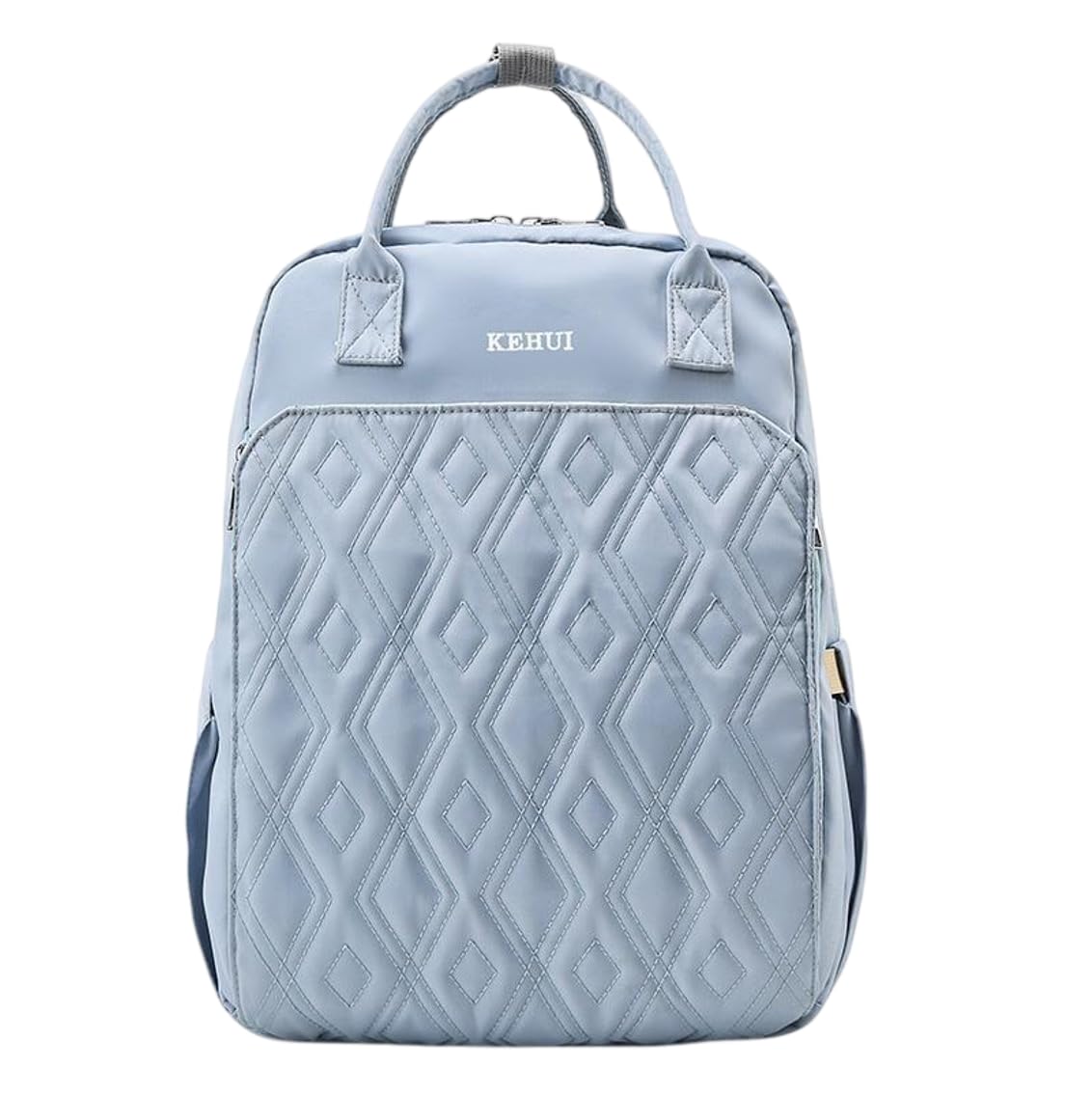 TINSY Baby Diaper Backpack | Multi Functional Baby Travel Organizer with Insulated Bottle Compartments | Spacious Maternity Backpack | Light Blue Tinsy Multi-Functional Baby Travel Organizer Backpack