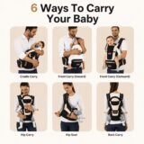 Tinsy Premium Hip Seat Baby Carrier with Head Support
