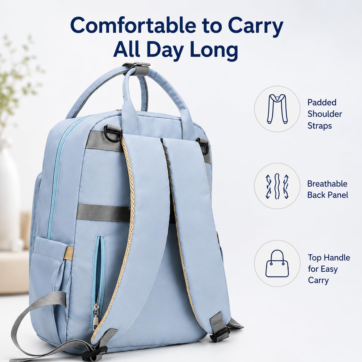 Tinsy Multi-Functional Baby Travel Organizer Backpack