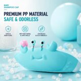 Tinsy Baby Shower Cap with Eye Protection