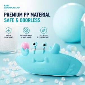 Tinsy Baby Shower Cap with Eye Protection