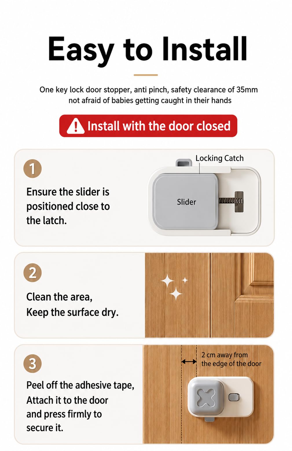 Tinsy Baby Door Safety Lock