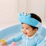 Tinsy Baby Shower Cap with Eye Protection