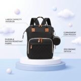 Tinsy Spacious Diaper Backpack with Insulated Bottle Pockets