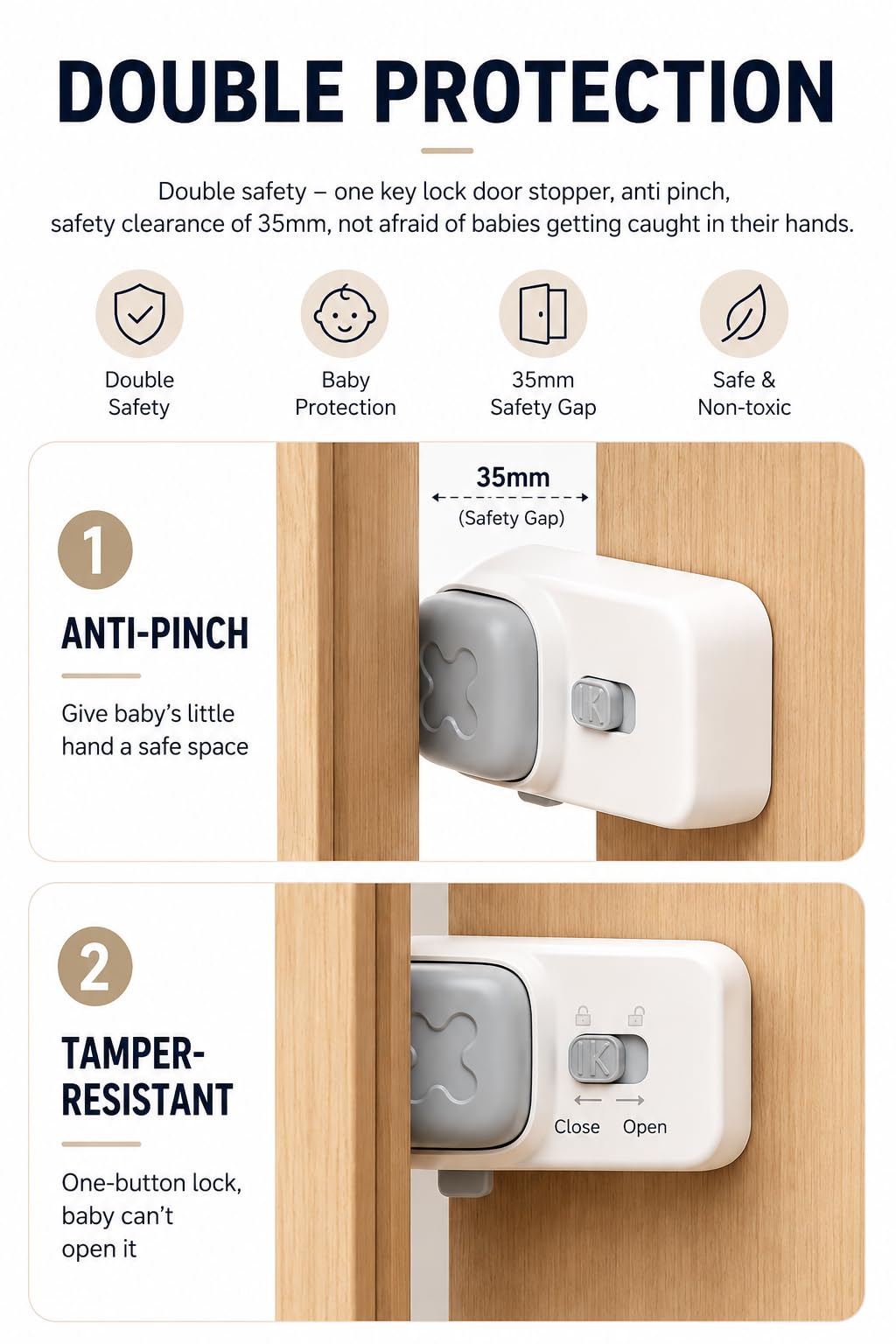 Tinsy Baby Door Safety Lock