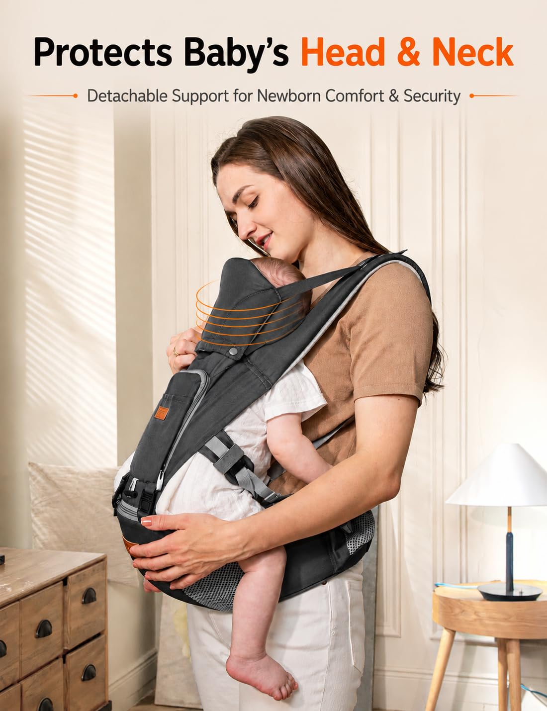 Tinsy Premium Hip Seat Baby Carrier