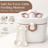 Tinsy Butterfly Food & Milk Powder Storage Container