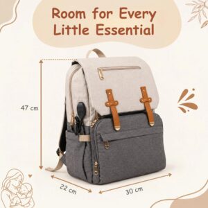 Tinsy Multi-Pocket Diaper Backpack