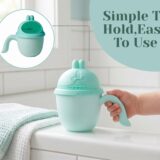 Tinsy Baby Hair Rinse Cup – Bunny, Buddy & Crown