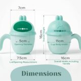 Tinsy Baby Hair Rinse Cup – Bunny, Buddy & Crown