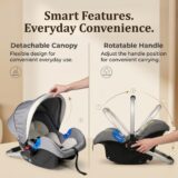 Tinsy 2-in-1 Convertible Baby Car Seat