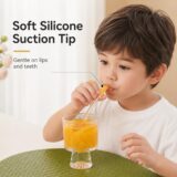 Tinsy Baby Spoon, Fork and Straw Set