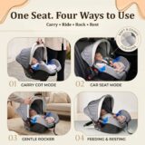 Tinsy 2-in-1 Convertible Baby Car Seat