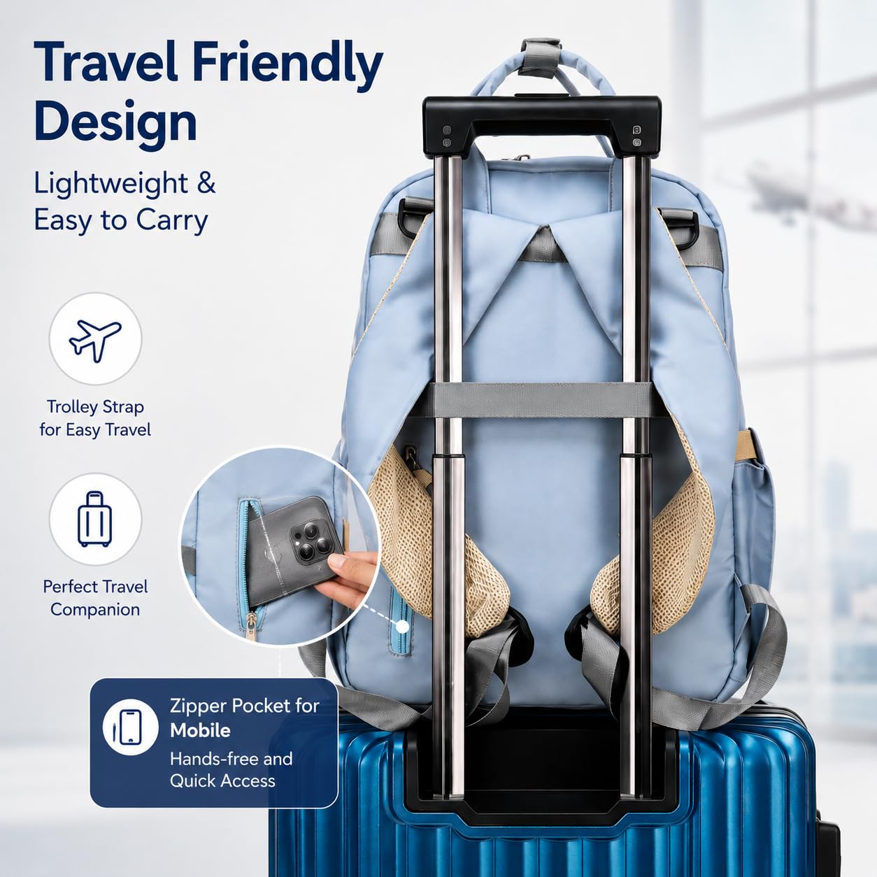 Tinsy Multi-Functional Baby Travel Organizer Backpack