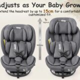 Tinsy Odyssey 360° Rotating Convertible Car Seat (ISOFIX)