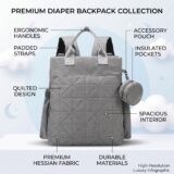 Tinsy Large Capacity Baby Travel Backpack