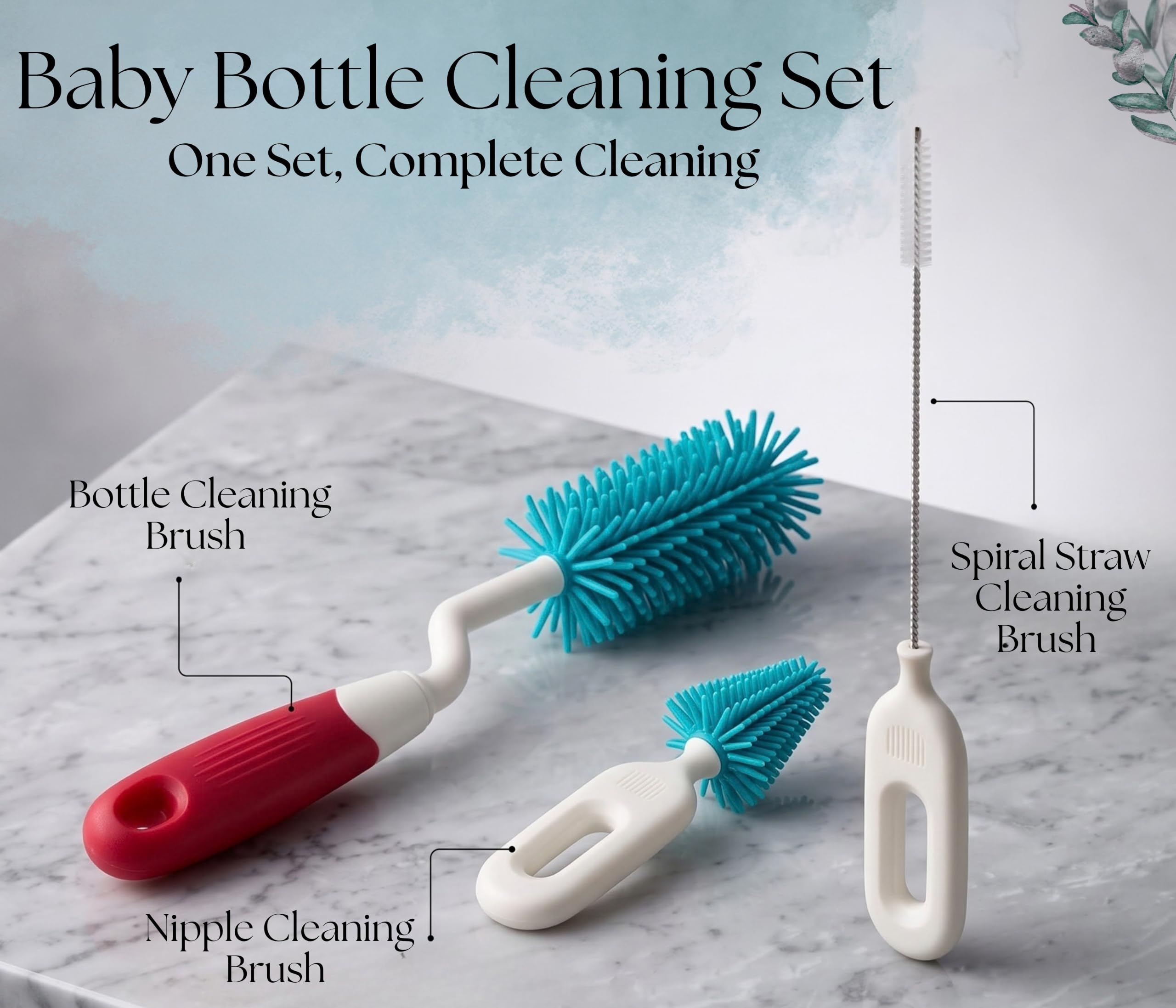 Tinsy Baby Bottle Cleaning Set