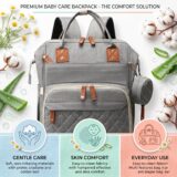 Tinsy Large Capacity Diaper Backpack