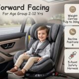 Tinsy Odyssey 360° Rotating Convertible Car Seat (ISOFIX)