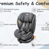 Tinsy Odyssey 360° Rotating Convertible Car Seat (ISOFIX)