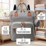 Tinsy Large Capacity Diaper Backpack